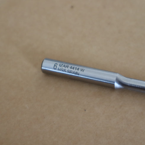 Aluminum End Mill HSS Ø6 1F, IZAR